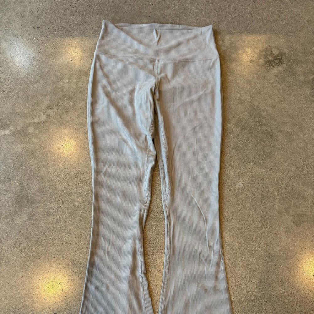 lululemon Align™ High-Rise Ribbed Mini-Flared Pant - Picture 1 of 3